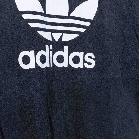 Adidas Trefoil Logo T-Shirt Medium Y2K Streetwear Blokecore Skate Sports - Picture 4 of 7
